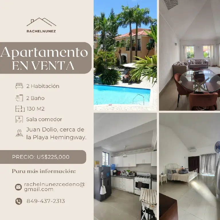 Apartamento de 2 Habitaciones en Venta en Juan Dolio. Foto 7276737-1.jpg