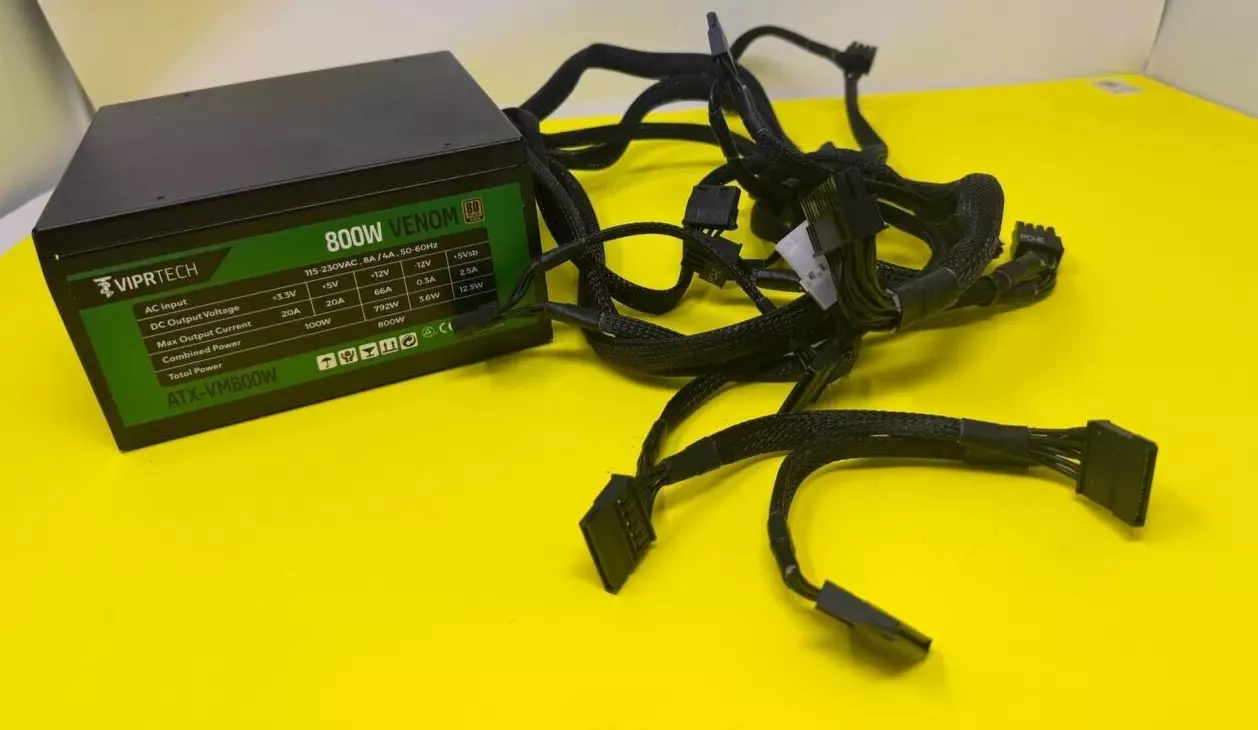 POWER SUPPLY MODULAR COMPLETA ATX ViprTech Venom 8 Foto 7276858-2.jpg