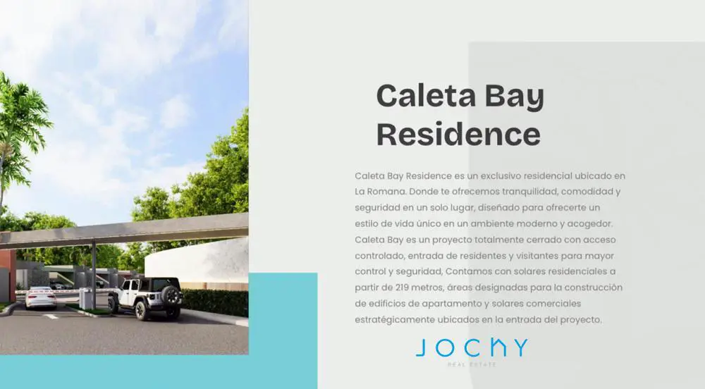 Jochy Real Estate vende solares en el proyecto inmobiliario Caleta Bay Foto 7277068-4.jpg