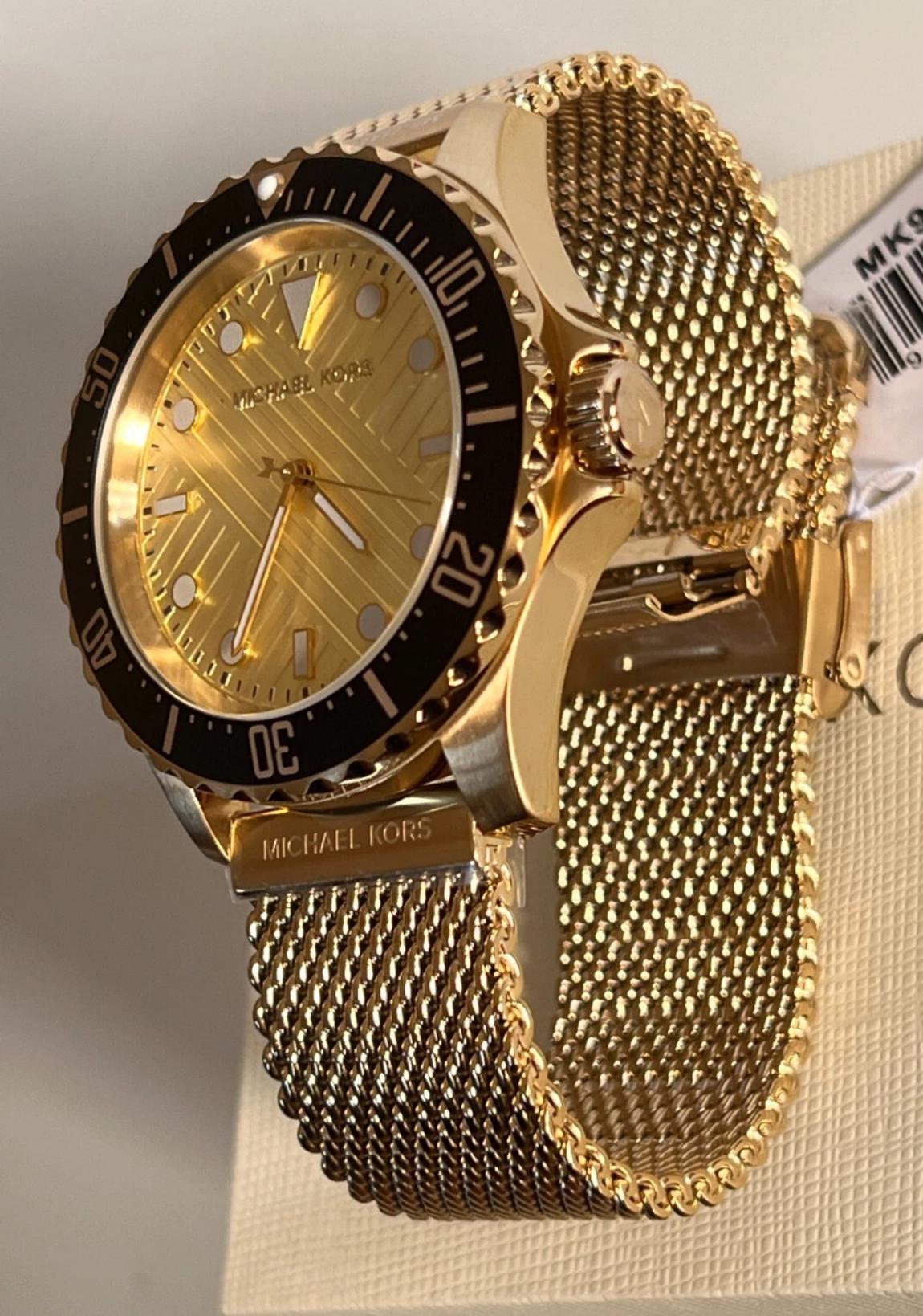 RELOJ MICHAEL KORS DE HOMBRE DORADO NUEVO Foto 7277082-5.jpg