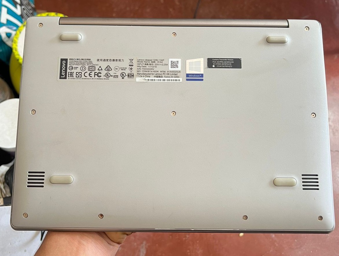 Mini Laptop Lenovo ideapad 11.6 ssd32gb extendible 2gb ram 1M Garantia Foto 7277521-3.jpg