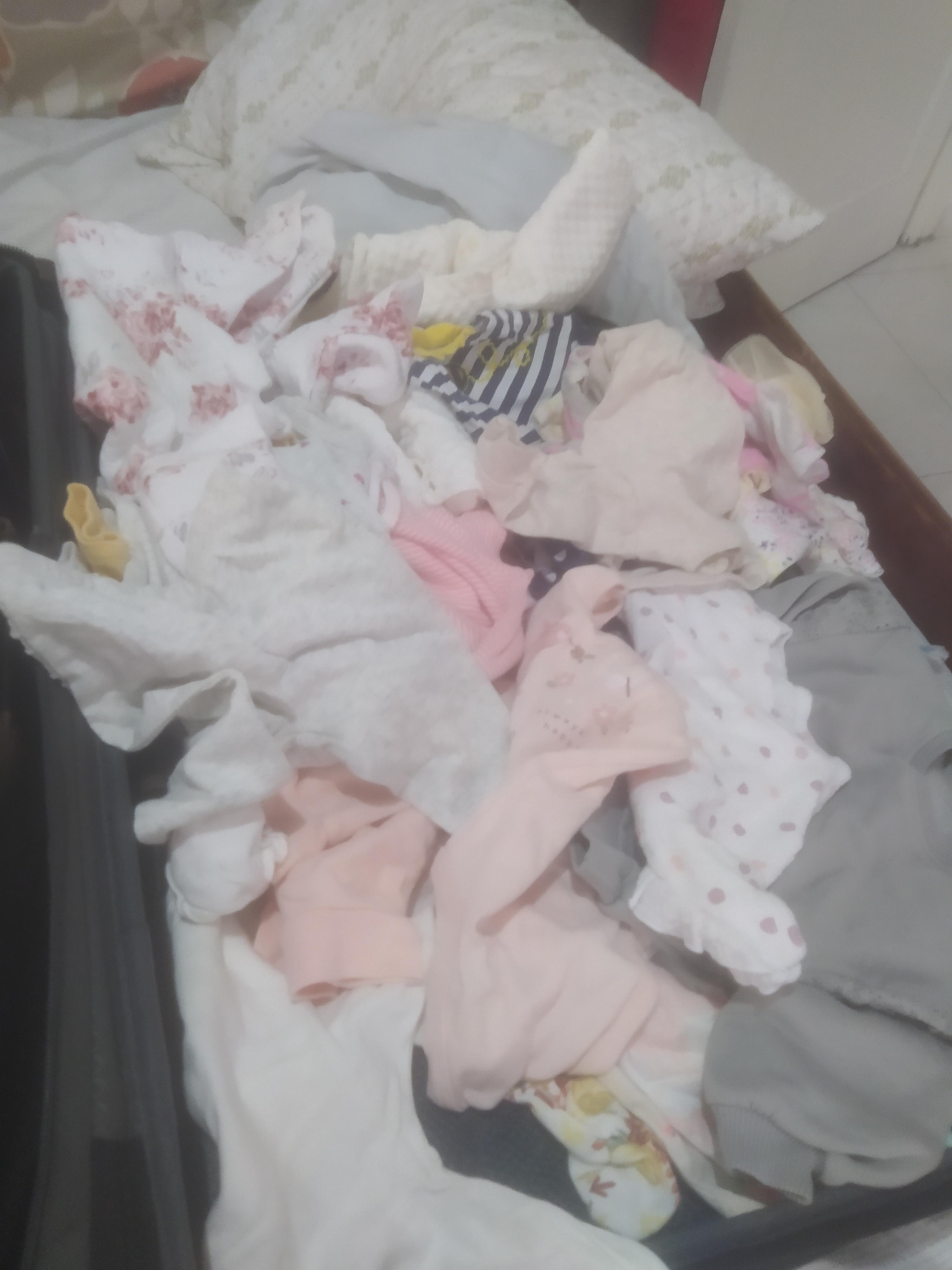 Lote de ropa de bebé niñas más de 10 piezas entre ellas ropa de 0 mese Foto 7277687-2.jpg