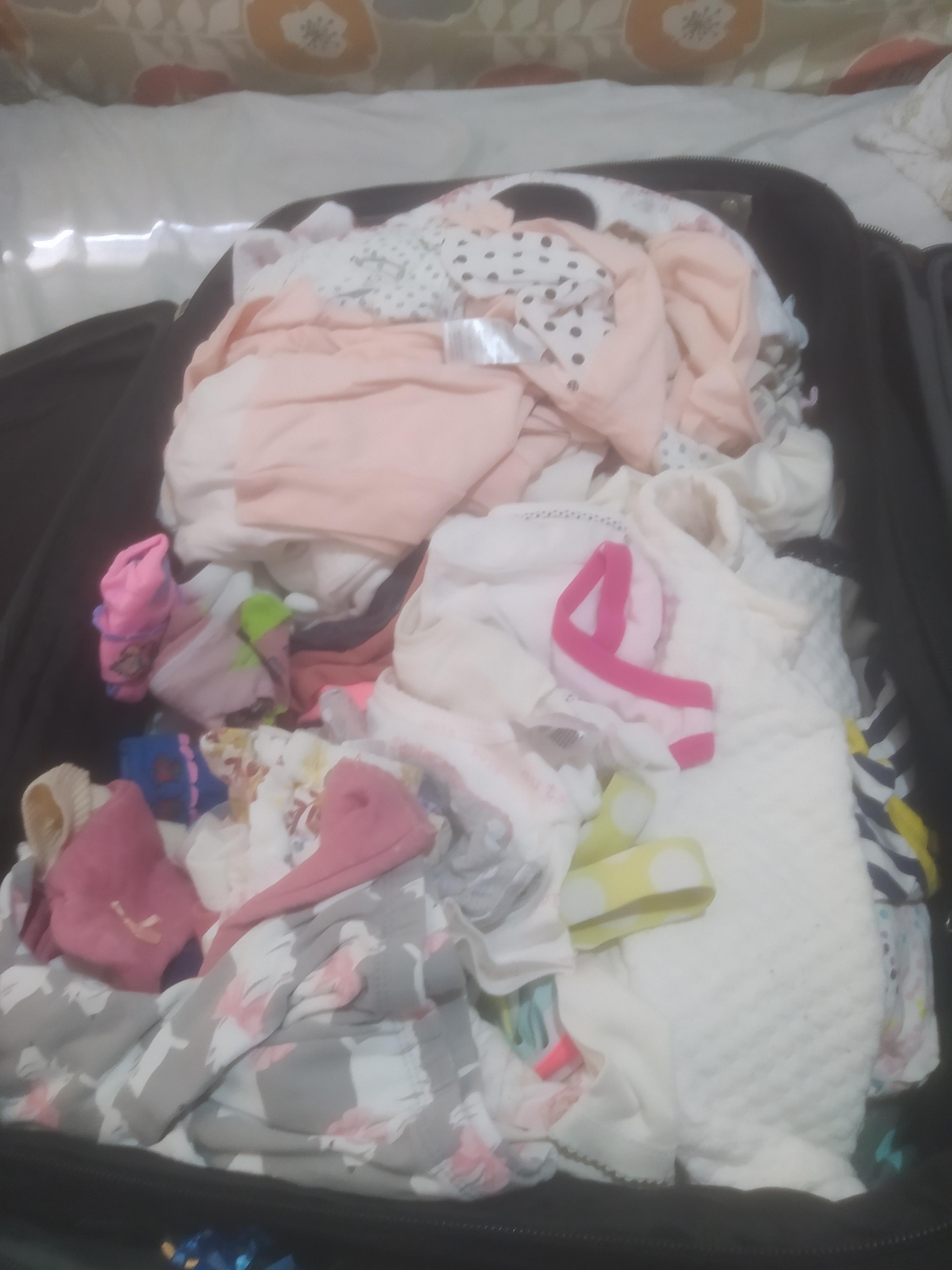 Lote de ropa de bebé niñas más de 10 piezas entre ellas ropa de 0 mese Foto 7277687-3.jpg