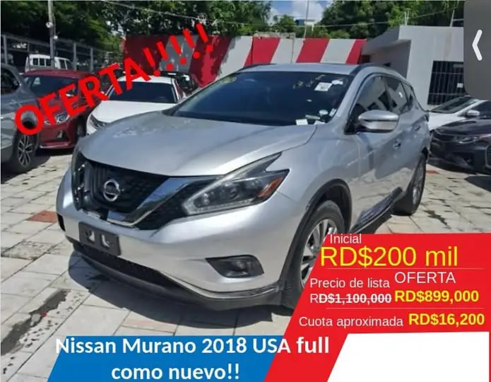 NISSAN MURANO 2018 AMERICANO RECIEN IMPORTADO Foto 7277805-1.jpg
