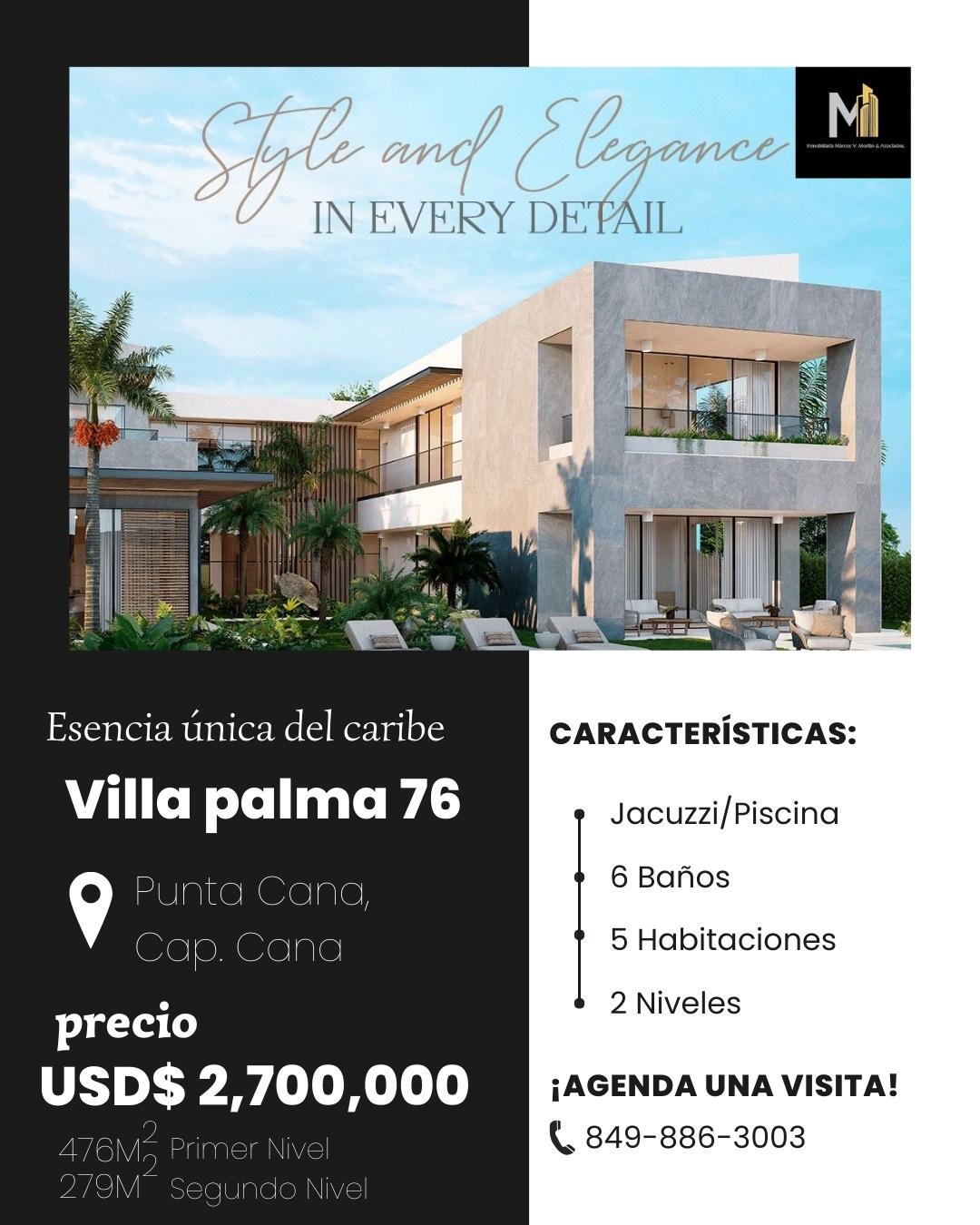 Vendo Villa Palma 76 lo mas exclusivo de Cap. Cana Foto 7277998-1.jpg