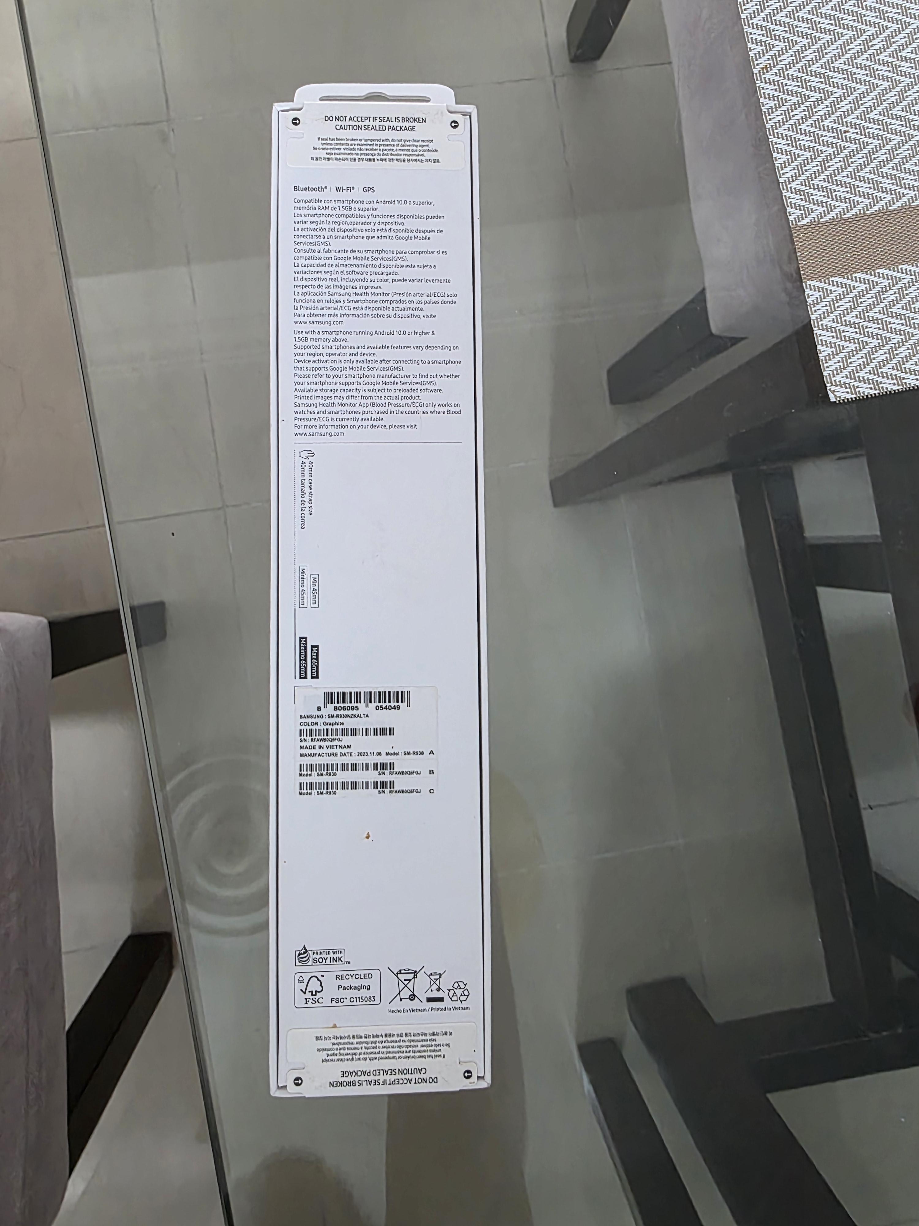 Samsung Galaxy Watch 6 40mm Negro Nuevo Foto 7278201-4.jpg