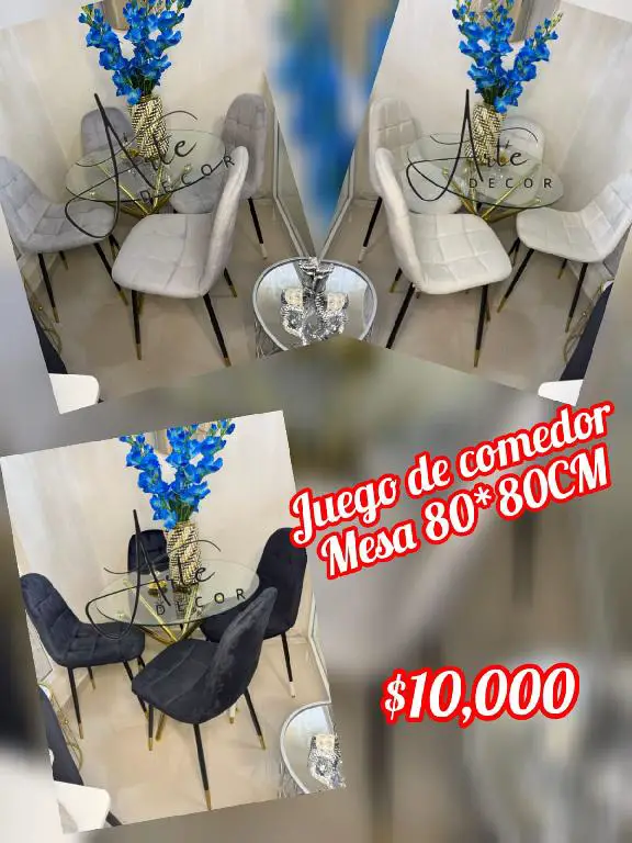 Juego de comedor de 4 sillas  Foto 7278208-2.jpg