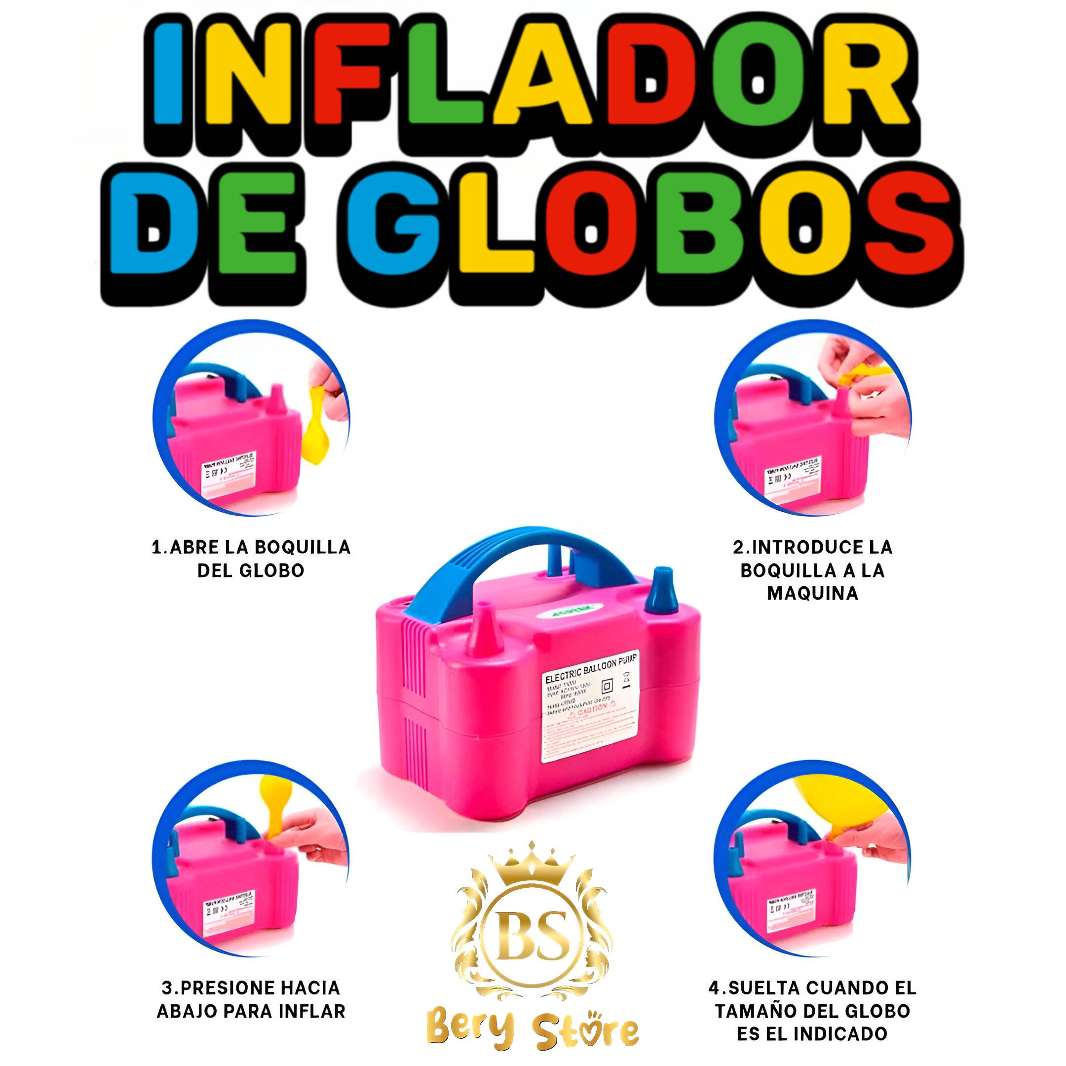 INFLADOR DE GLOBOS  INFLADOR ELECTRICO DE GLOBOS  BOMBA DE AIRE E Foto 7278346-7.jpg