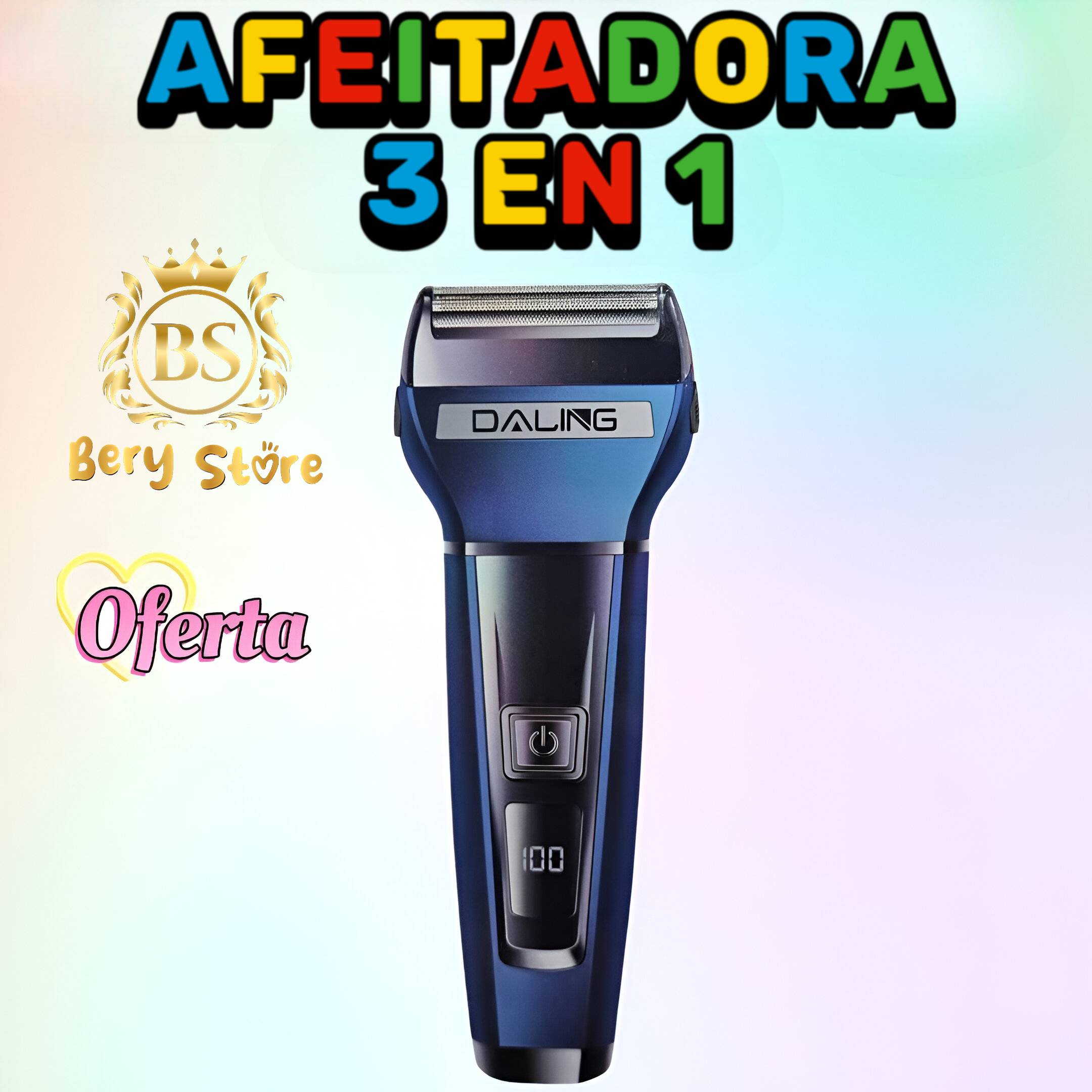 AFEITADORA ELECTRICA 3 EN 1  RASURADORA ELECTRICA 3 EN 1  AFEITADORA I Foto 7278349-4.jpg