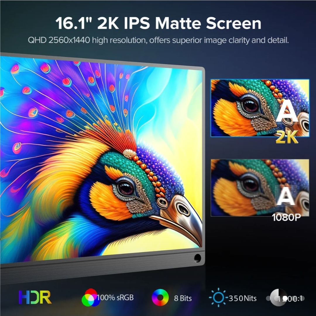 UPERFECT 144Hz 2K Monitor Portátil 16 25601600 QHD Freesync Pantalla Foto 7278490-3.jpg