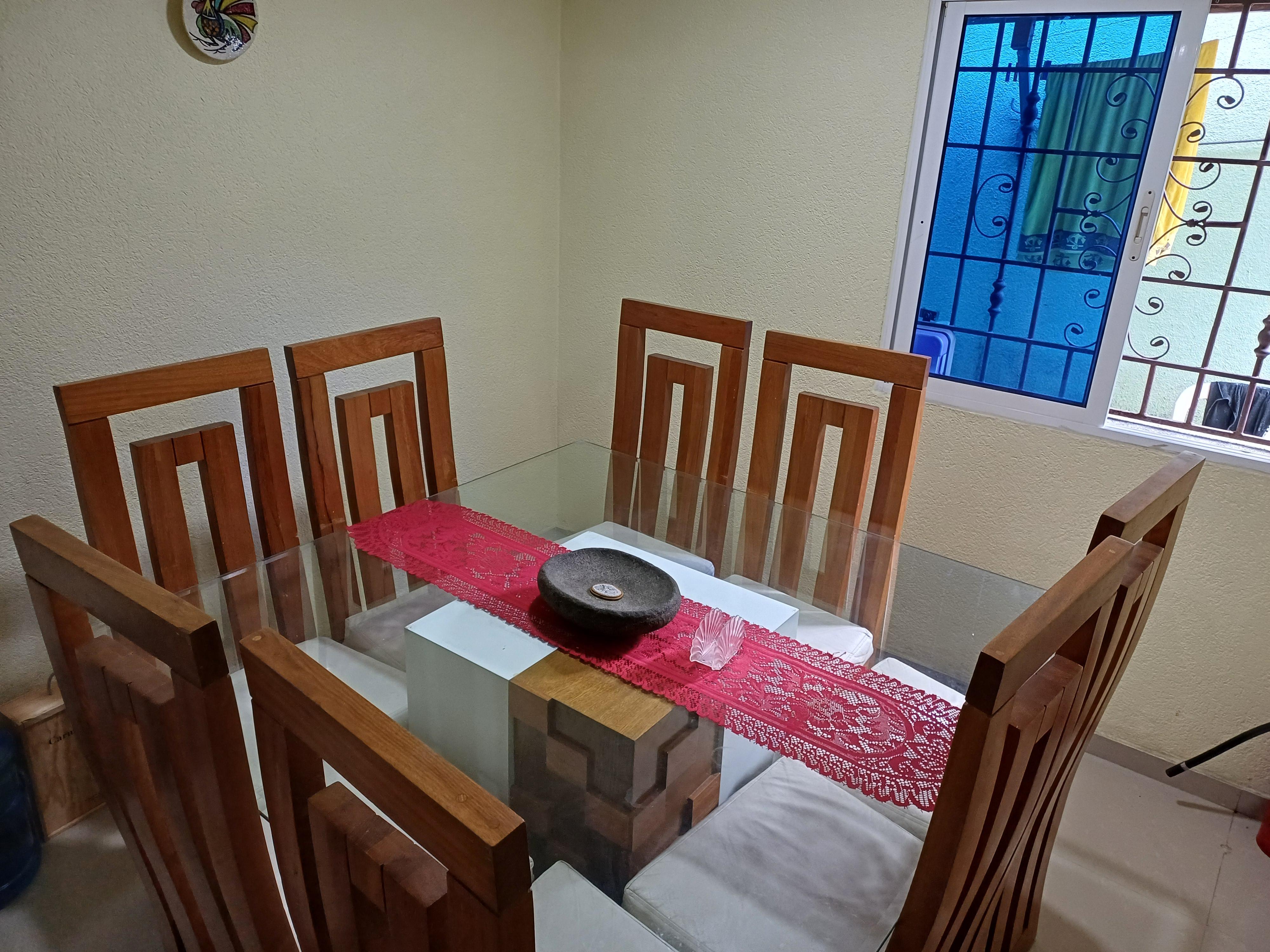Comedor en madera de Roble Foto 7278493-1.jpg