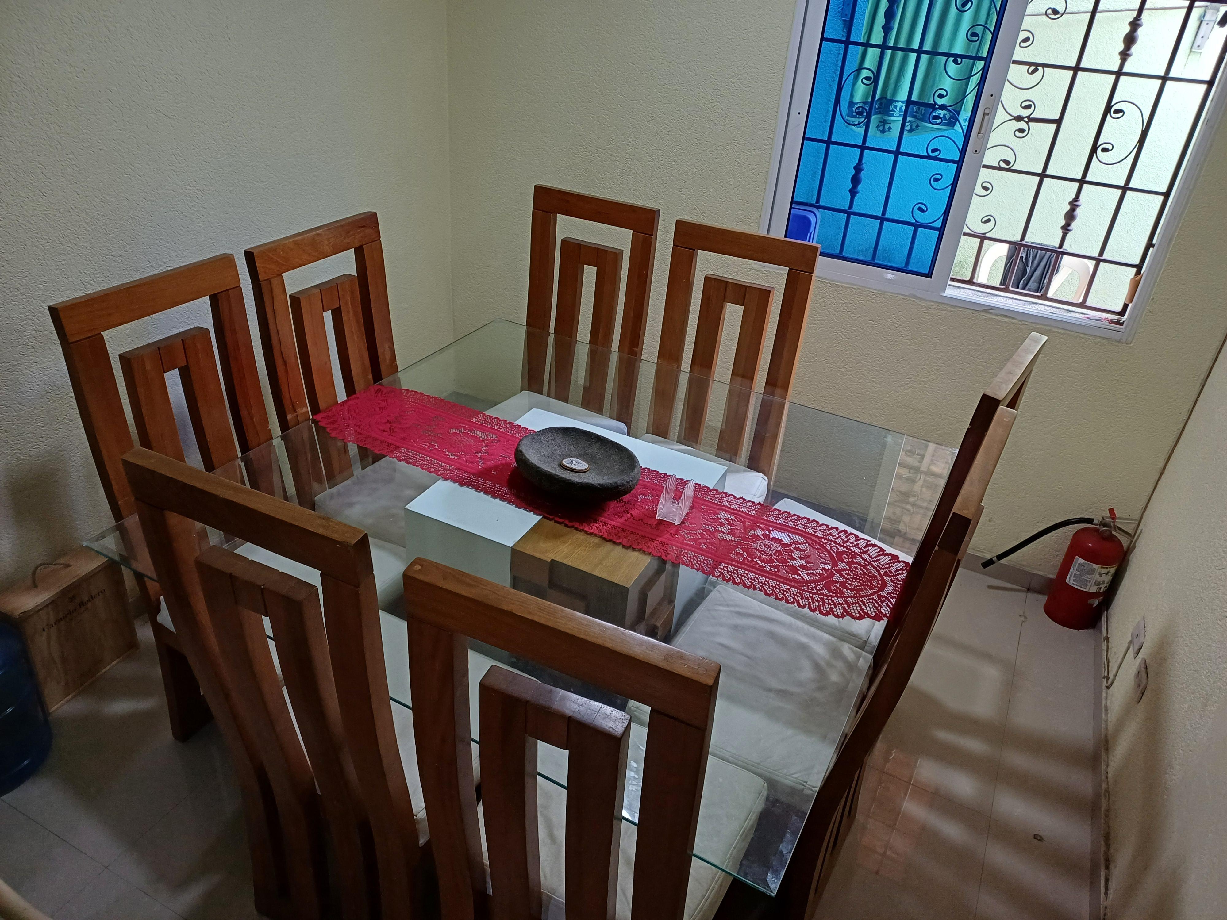 Comedor en madera de Roble Foto 7278493-5.jpg