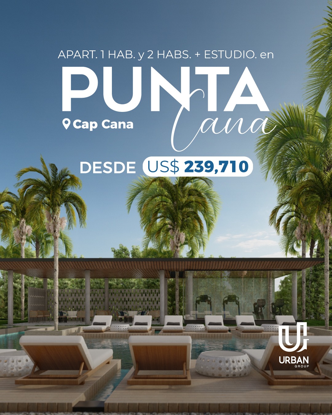 Apartamentos de 1 y 2 Habitaciones  Servicio en Cap Cana Foto 7278605-6.jpg