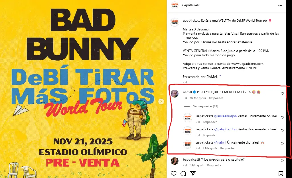 Bad Bunny Gradas Este Primera Función Foto 7278678-3.jpg