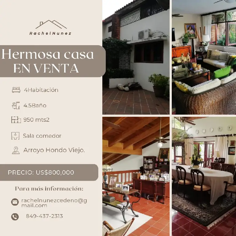 Casa en Venta en Arroyo Hondo Viejo. Foto 7278736-1.jpg