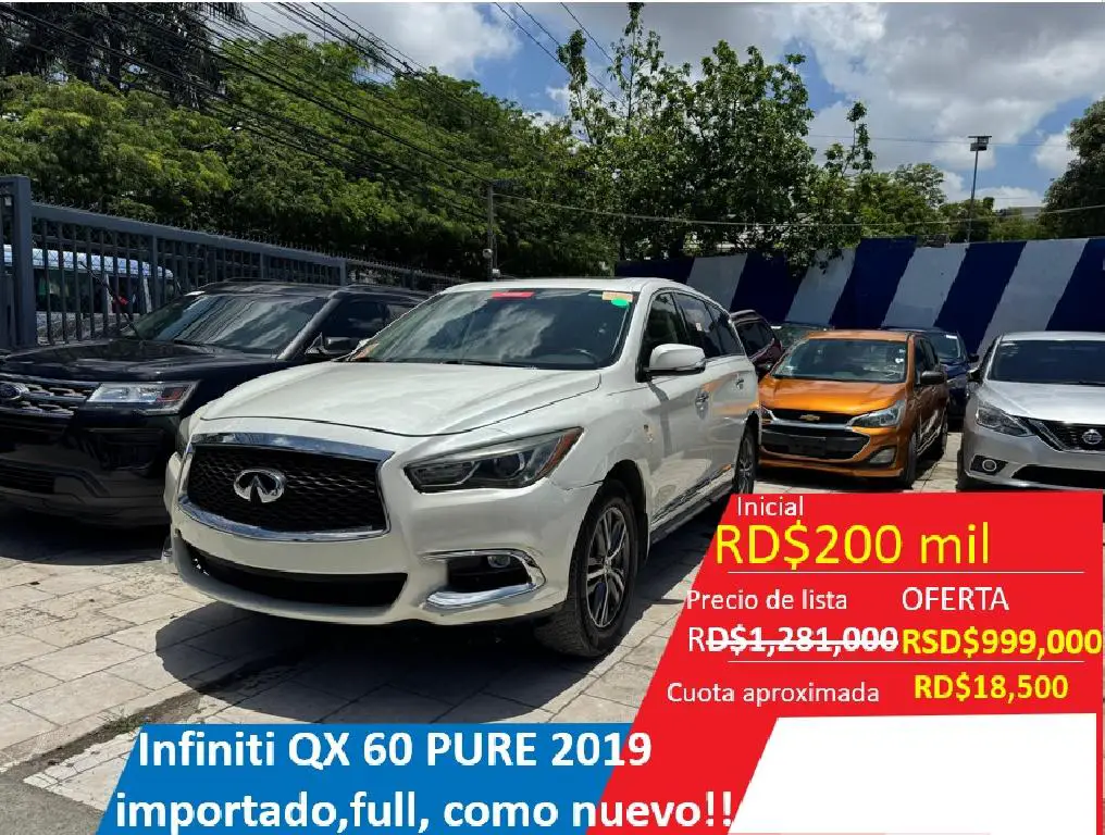 INFINITI QX60 PURE 2019 FULL RECIEN IMPORTADO Foto 7278769-1.jpg