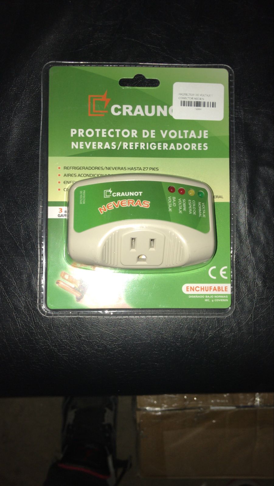 PROTECTOR DE VOLTAJE 1 CONECTOR N004-N Foto 7278799-2.jpg