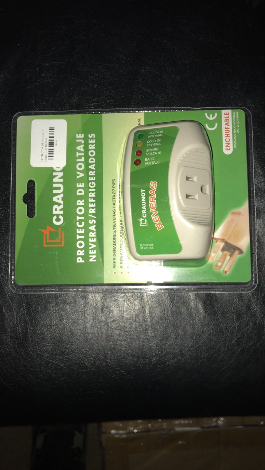 PROTECTOR DE VOLTAJE 1 CONECTOR N004-N Foto 7278799-3.jpg