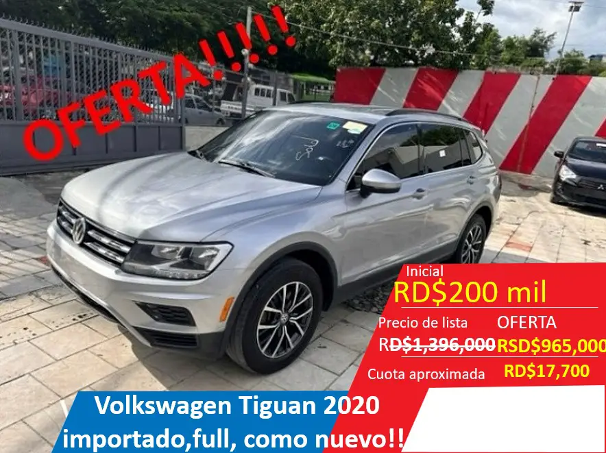 VOLKSWAGUER TIGUAN GRIS 2020 AMERICANO RECIEN IMPORTADO Foto 7278961-1.jpg