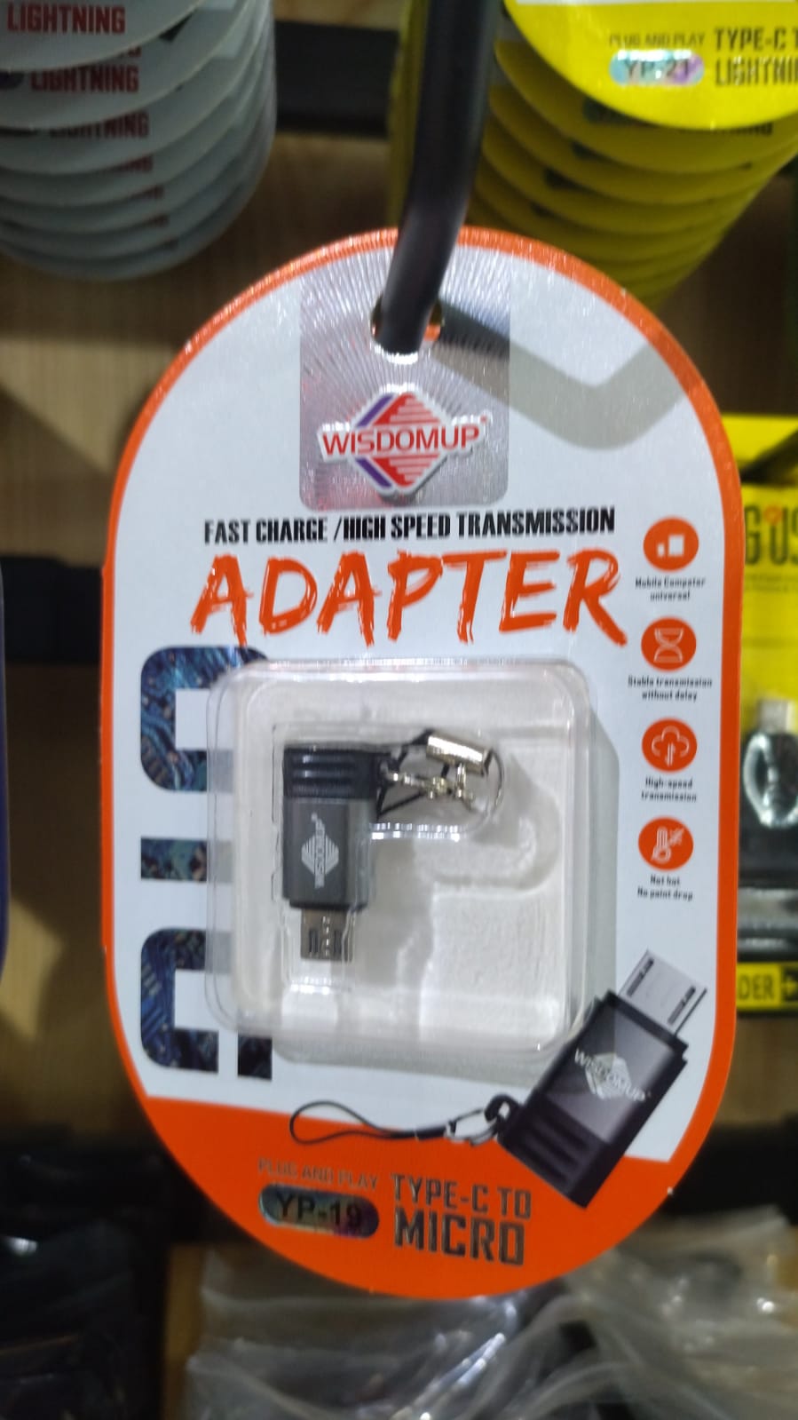 ADAPTADOR OTG TYPE C TO MICRO WISDOMUP YP19 Foto 7279187-1.jpg