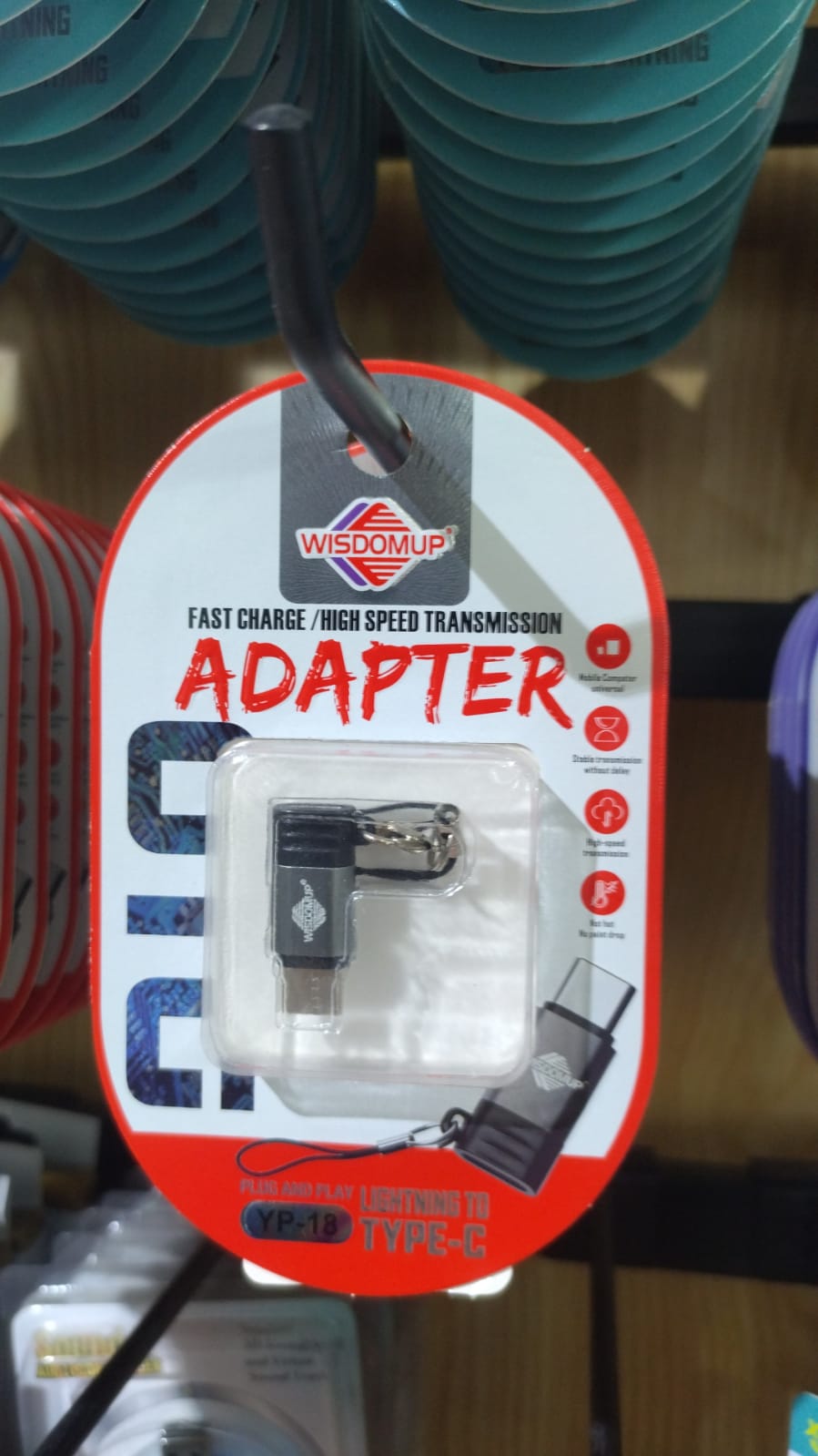 ADAPTADOR OTG LIGTHENING A TYPE C WISDOMUP YP18 Foto 7279190-1.jpg