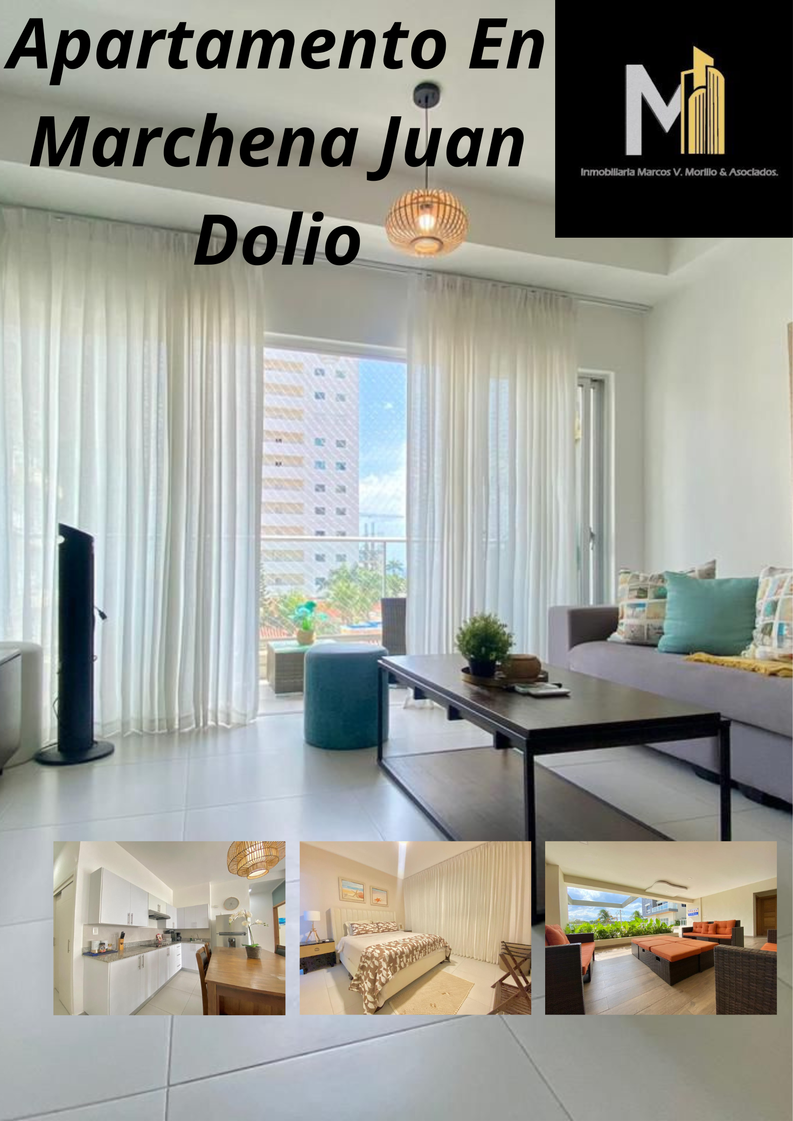 Vendo apartamento amueblado en Juan Dolio   Foto 7279359-1.jpg