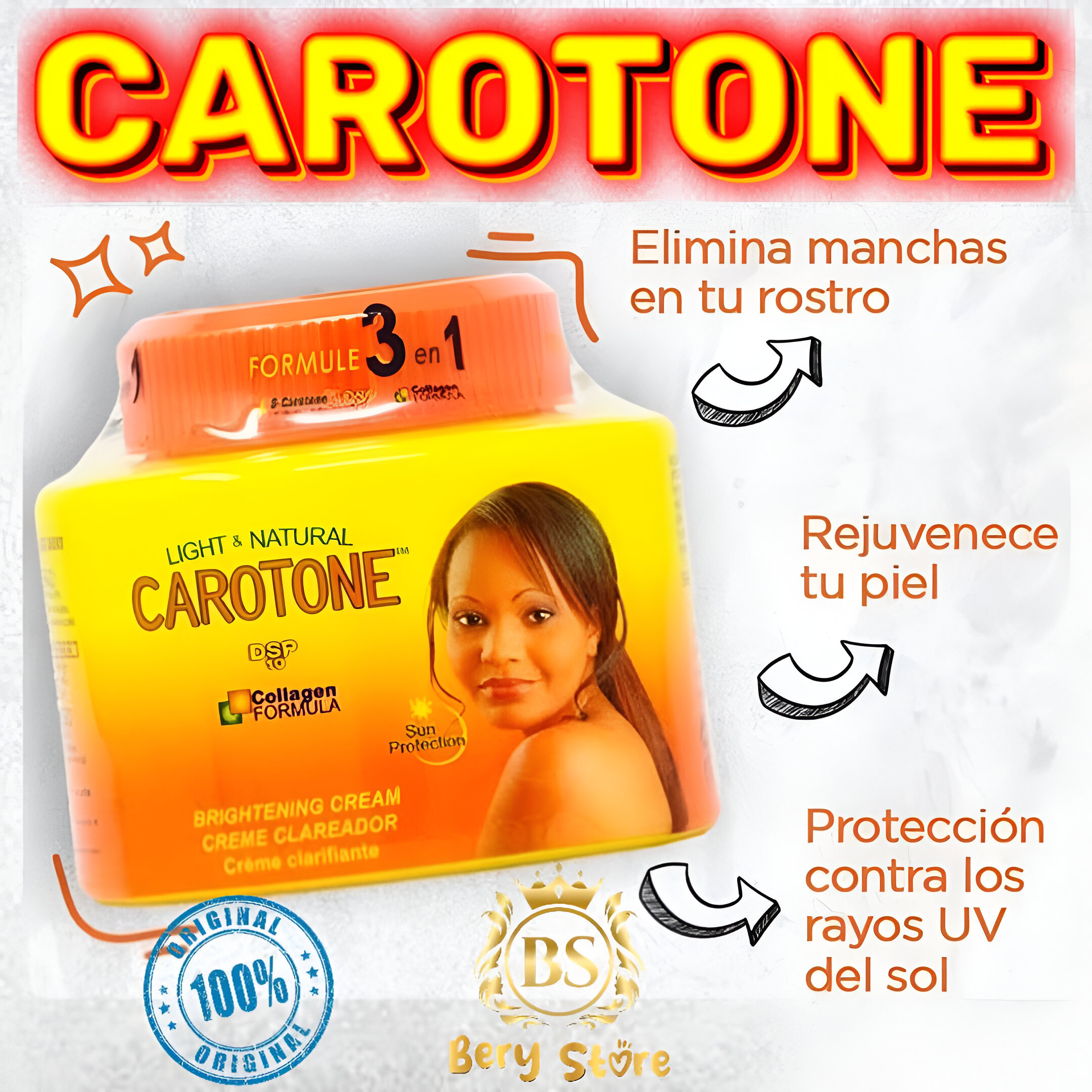 CREMA CAROTONE / CREMA ACLARADORA / CAROTONE Foto 7279483-2.jpg
