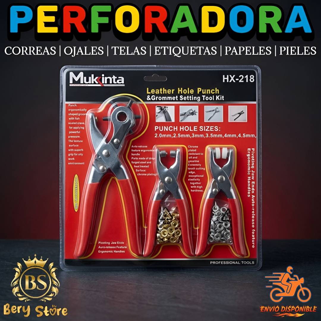 PERFORADORA DE COREAS / PERFORADORA DE PIELES / PERFORADORA DE OJALES  Foto 7279485-7.jpg