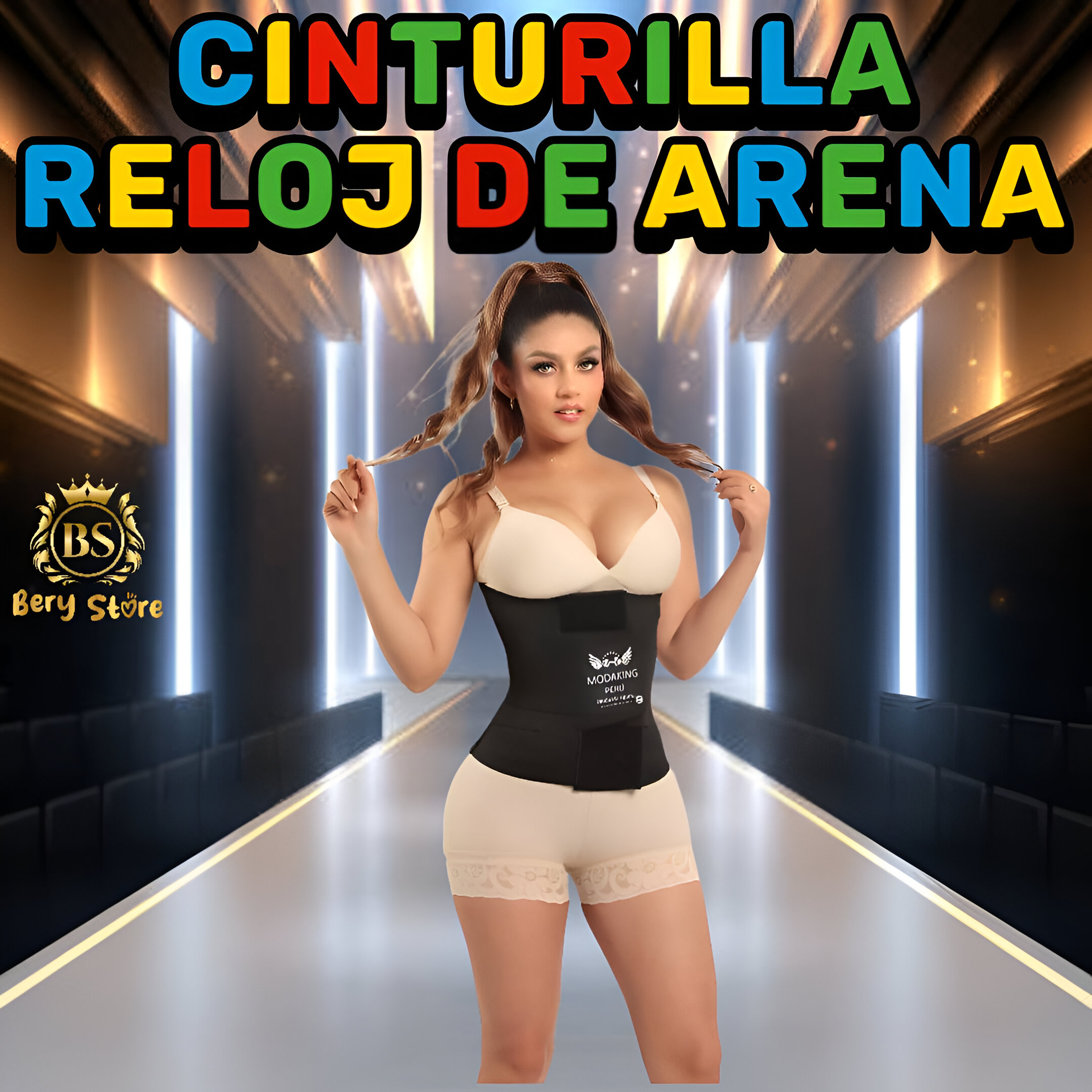 FAJA RELOJ DE ARENA / FAJA MODAKING / CINTURILLA RELOJ DE ARENA Foto 7279575-5.jpg