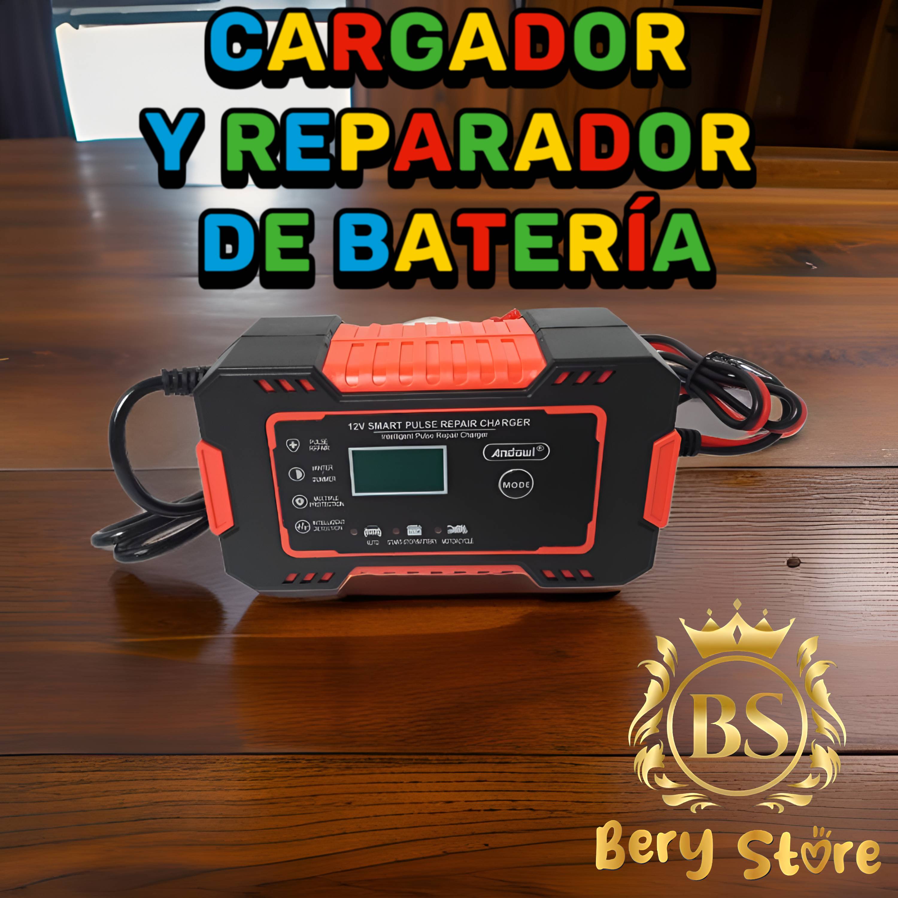 CARGADOR Y REPARADOR DE BATERIAS PARA AUTOS / CARGADOR DE BATERIAS / R Foto 7279578-5.jpg