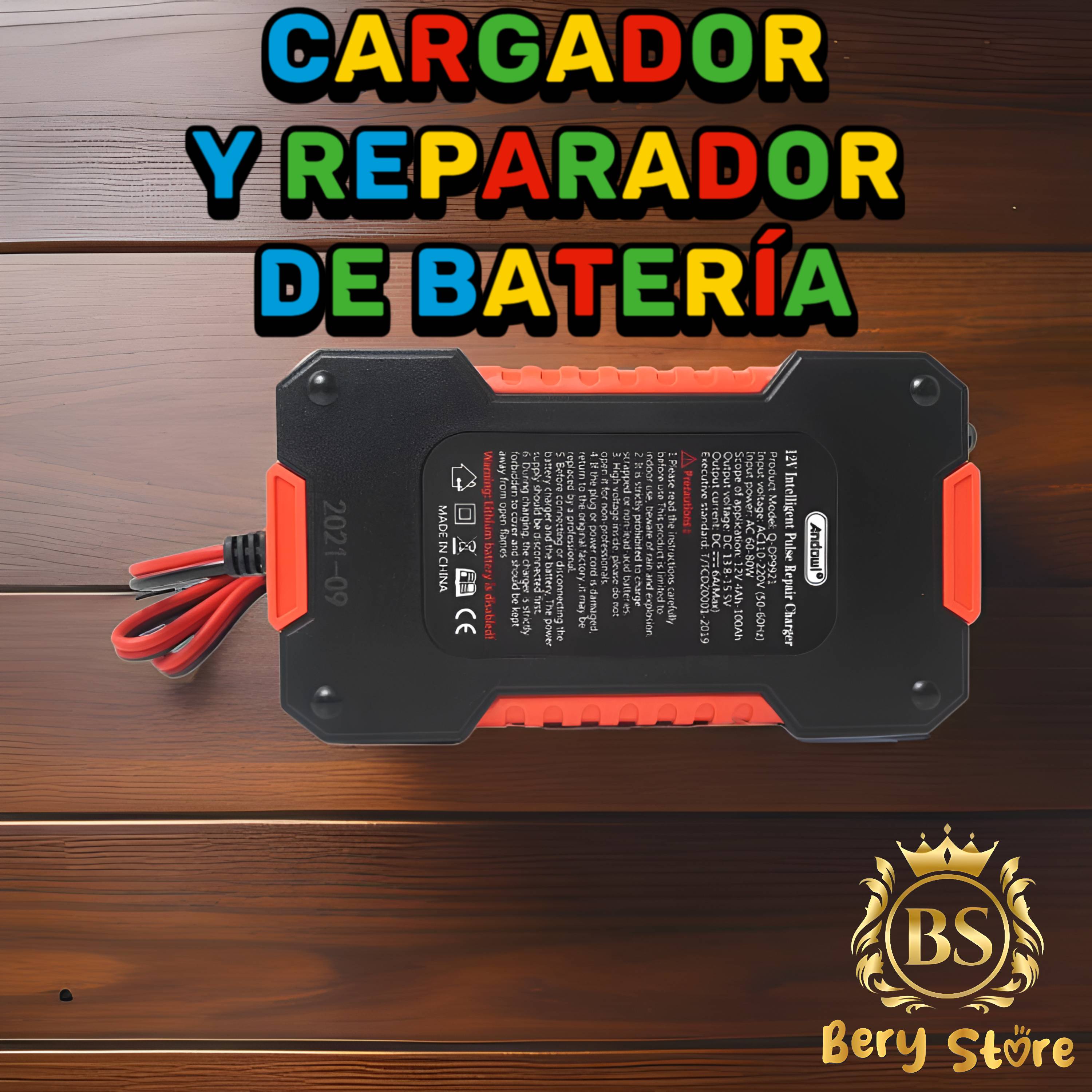 CARGADOR Y REPARADOR DE BATERIAS PARA AUTOS / CARGADOR DE BATERIAS / R Foto 7279578-6.jpg