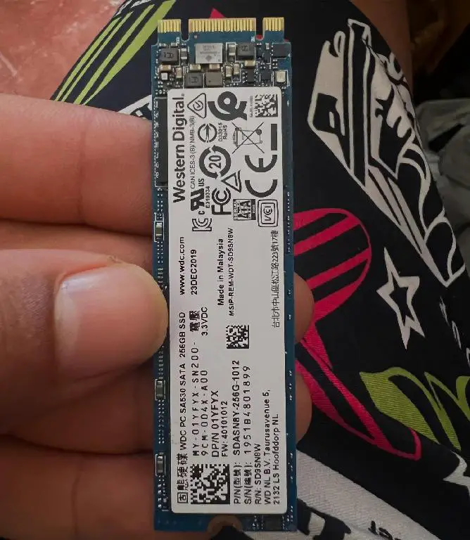 Disco ssd M2 sata de 256gb Western Digital 1 mes de Garantia Foto 7279584-1.jpg