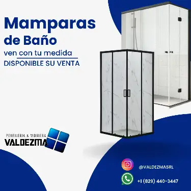 MAMPARAS DE BAÑOS DISPONIBLES  Foto 7280370-1.jpg