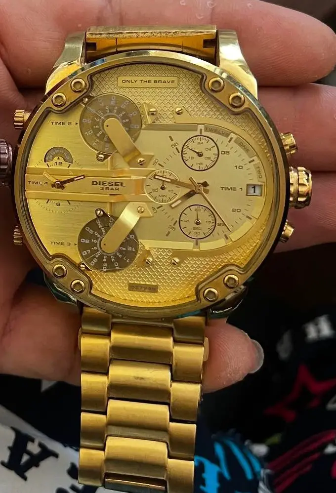 Reloj Diesel Mr Daddy 2.0 Dorado 1 Mes de Garantia     Foto 7280470-1.jpg