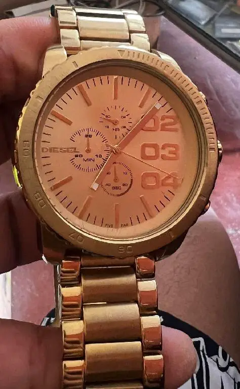 Reloj Diesel Dz5301  Dorado 1 Mes de Garantia Foto 7280476-1.jpg