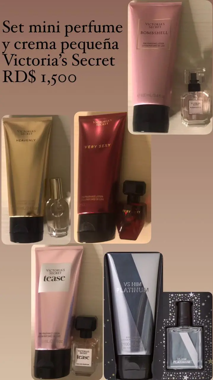 Combos Fine Fragance Victorias Secret Foto 7280547-4.jpg