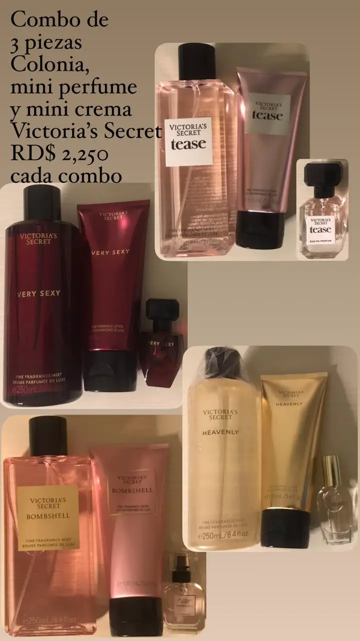 Combos Fine Fragance Victorias Secret Foto 7280547-6.jpg