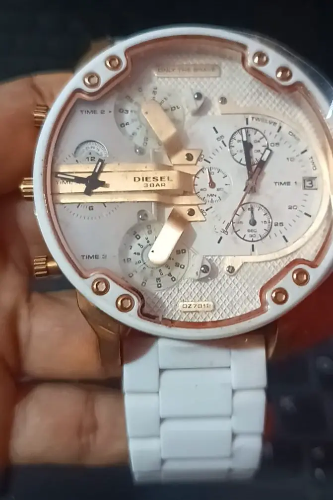 Reloj Diesel Blanco Cuarzo y acero inoxidable con cronógrafo Nuevo Foto 7280579-1.jpg