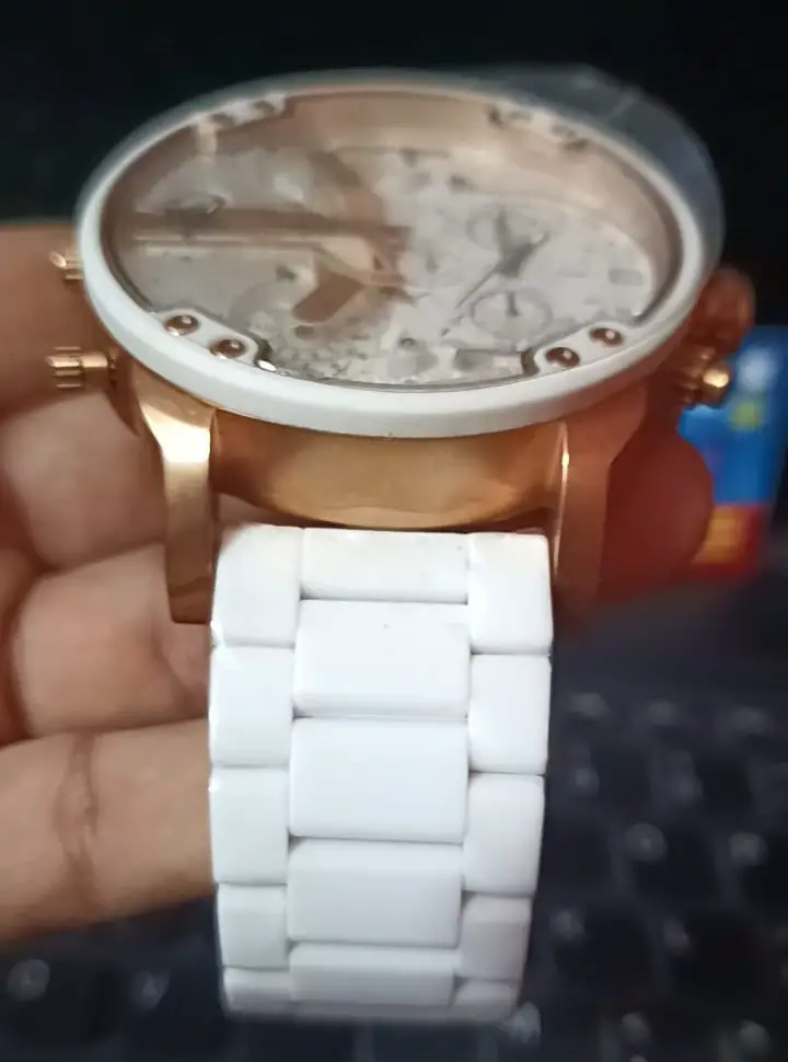 Reloj Diesel Blanco Cuarzo y acero inoxidable con cronógrafo Nuevo Foto 7280579-2.jpg