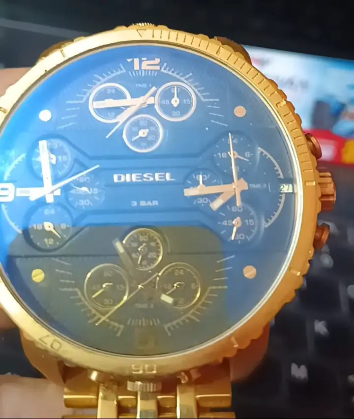 Diesel Reloj Mr. Daddy 2.0 de cuarzo y acero inoxidable con cronógrafo Foto 7280582-1.jpg