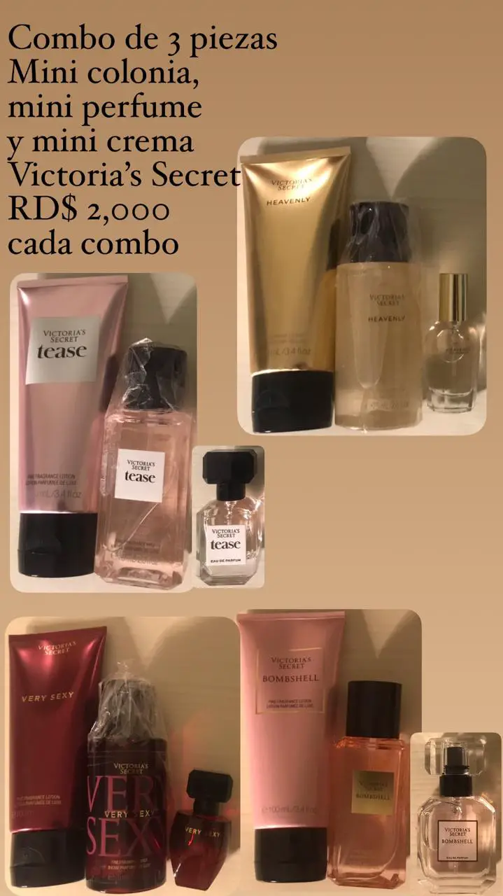 Set de colonia grande y pequeña Fine Fragance Victorias Secret cualqui Foto 7280590-2.jpg