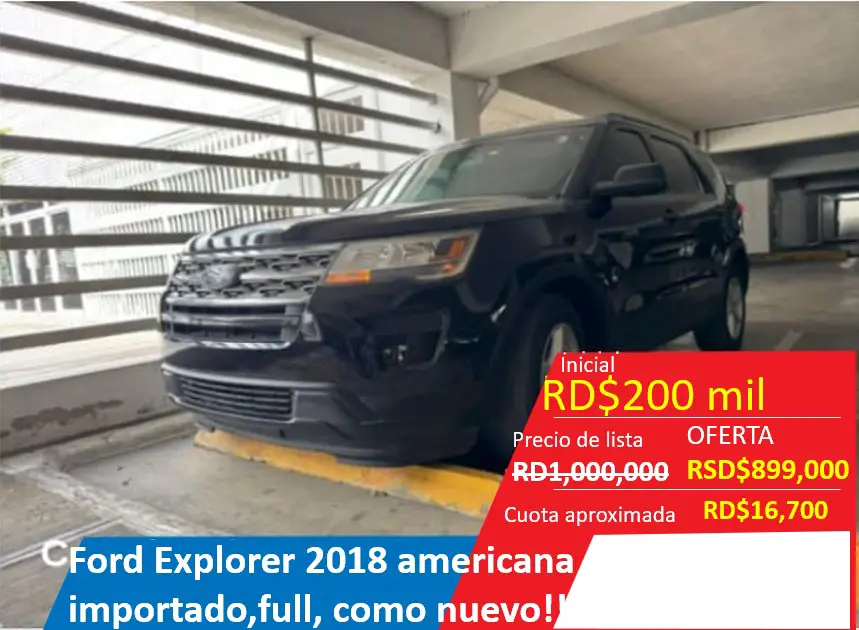 FORD EXPLORER 2018 RECIEN IMPORTADO!!! Foto 7280701-1.jpg