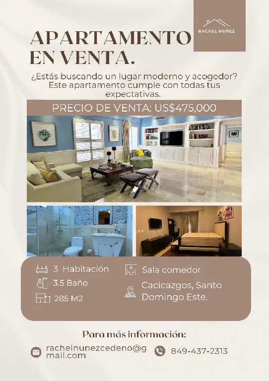 Apartamento de 3 Habitaciones en Venta en los Frailes II las Américas. Foto 7280785-1.jpg