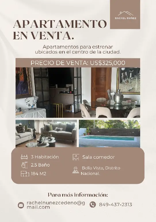 Apartamento de 3 Habitaciones en Venta en Bella Vista. Foto 7280800-1.jpg