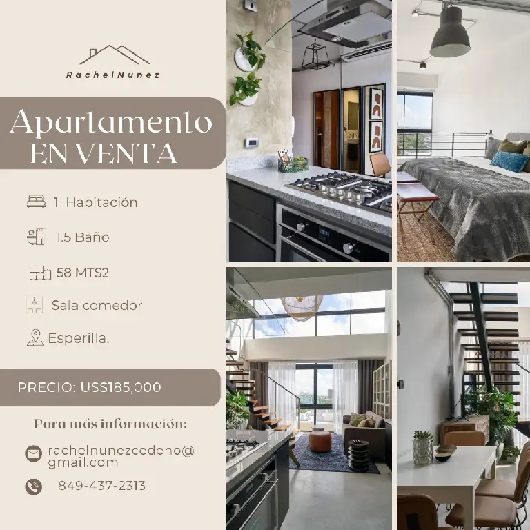 Apartamento de 1 Habitación en Venta en La Esperilla. Foto 7280807-1.jpg
