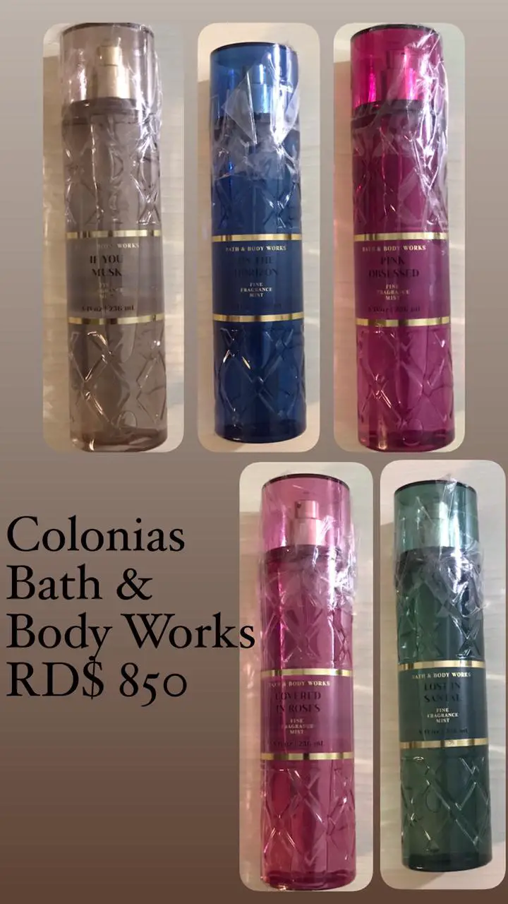 Colonias y cremas variadas Bath  Body Works Victoria’s Secret Pink Hap Foto 7280943-11.jpg