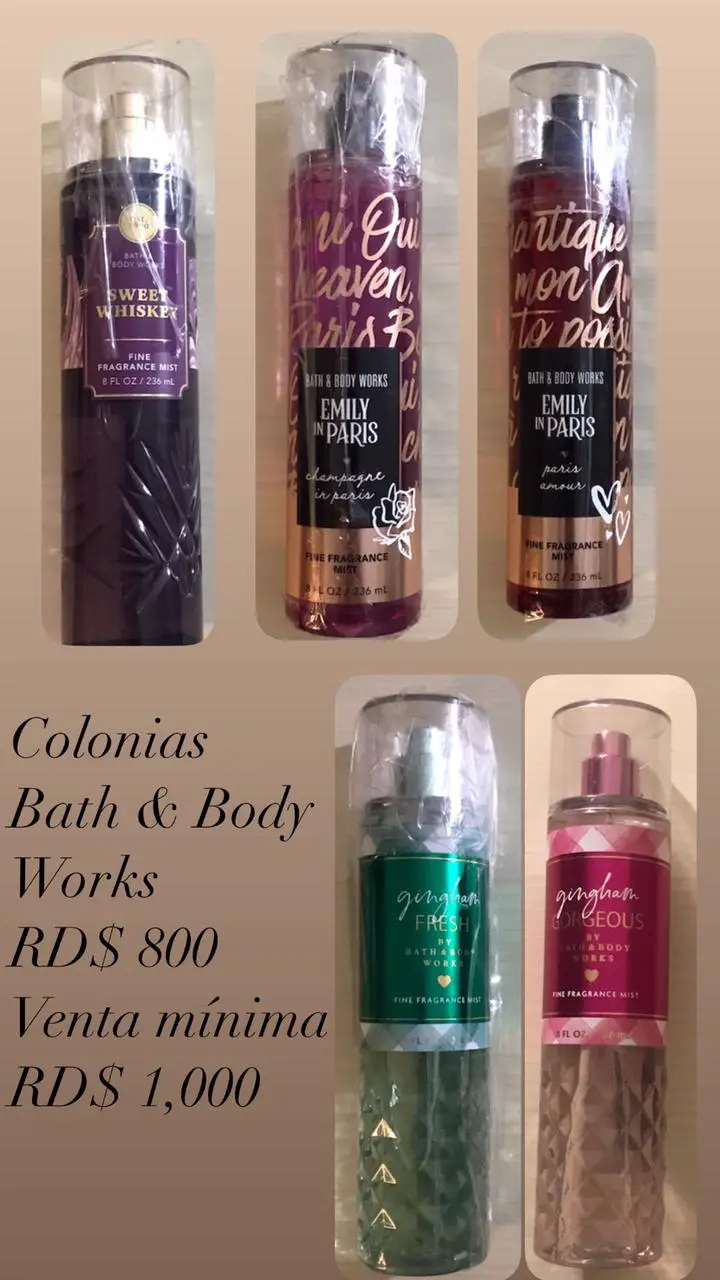 Colonias y cremas variadas Bath  Body Works Victoria’s Secret Pink Hap Foto 7280943-2.jpg