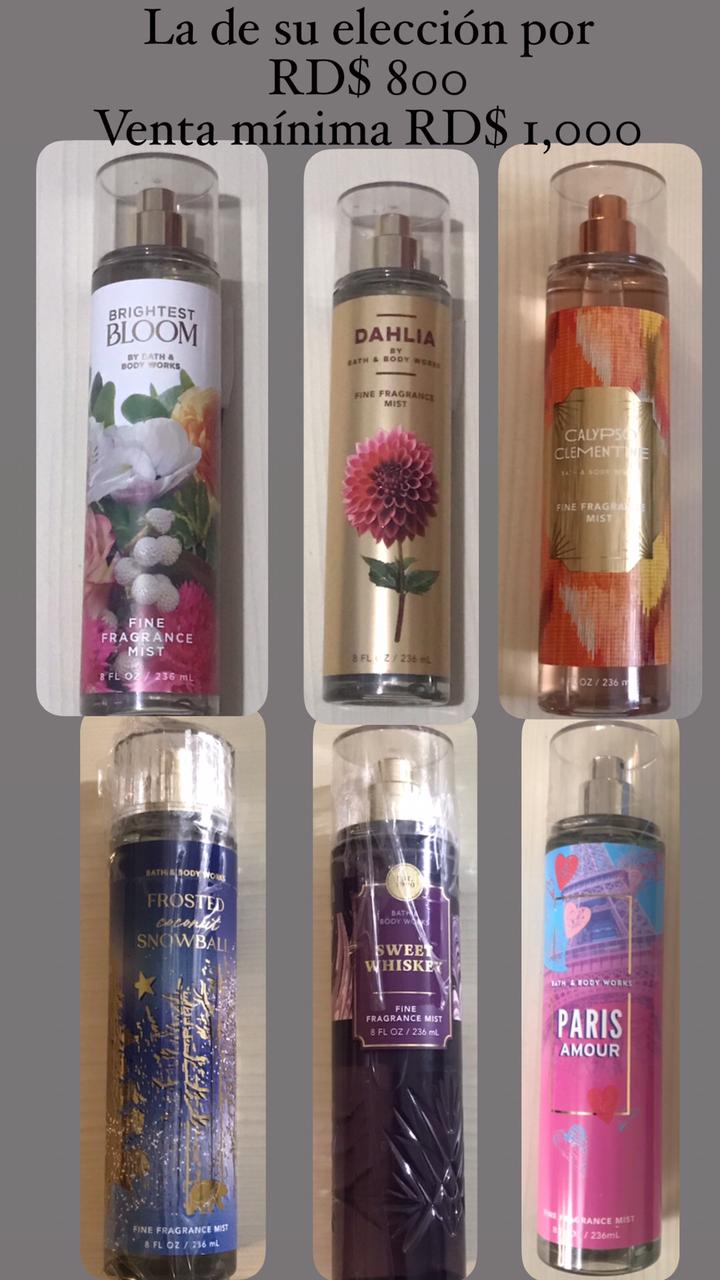 Colonias y cremas variadas Bath  Body Works Victoria’s Secret Pink Hap Foto 7280973-11.jpg