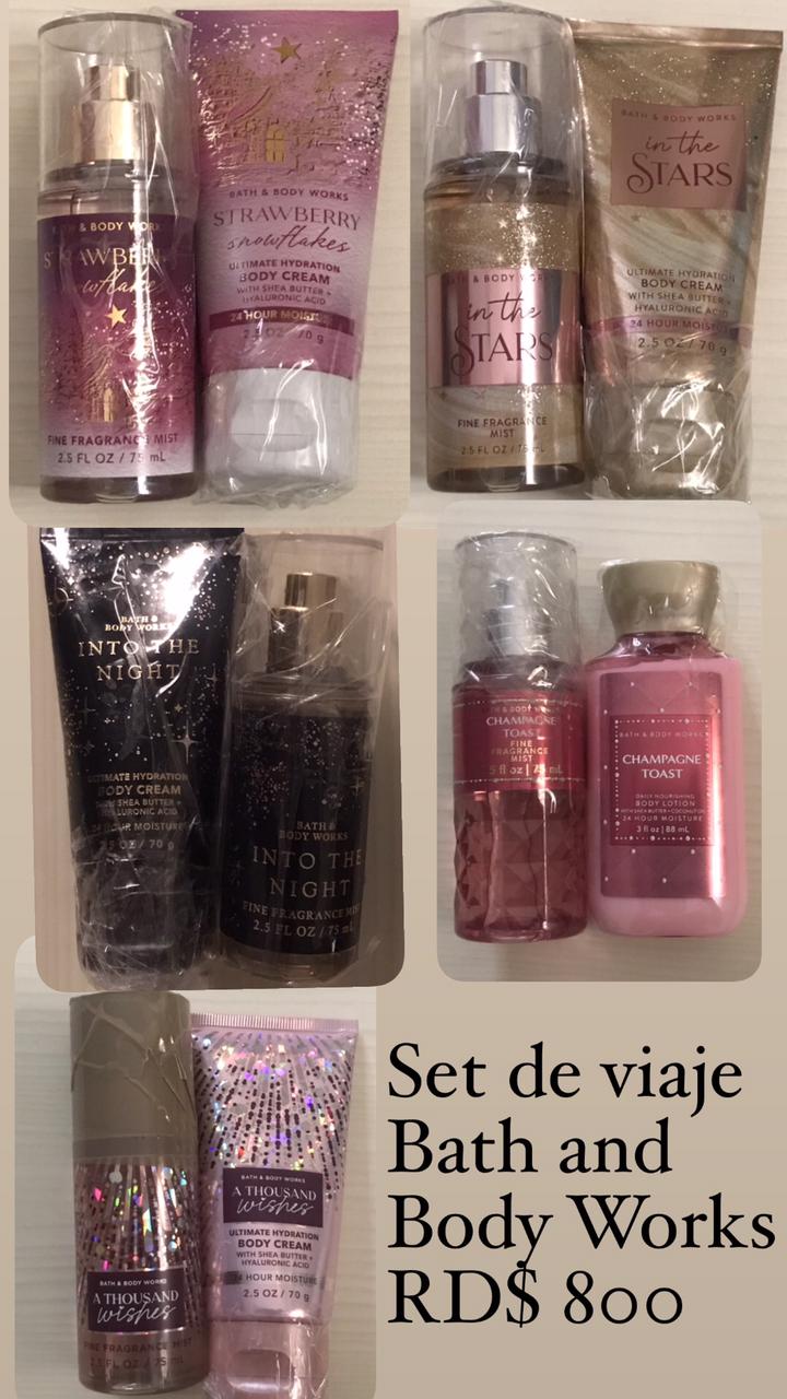 Combo Champagne Toast Bath  Body Works Victoria’s Secret Pink Happy Na Foto 7280980-12.jpg