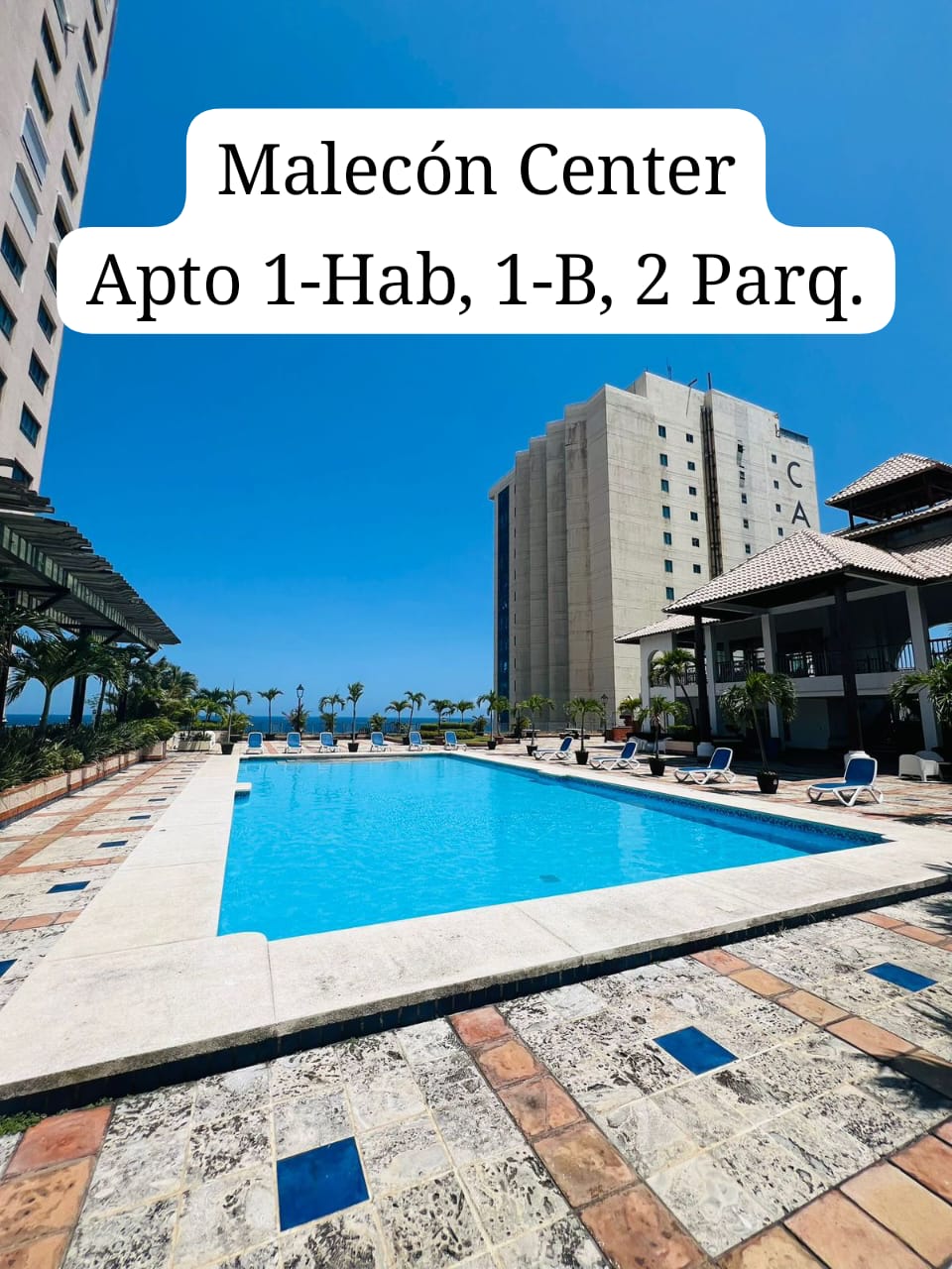 En MALECÓN CENTER Apto en VENTA AMUEBLADO 1 Habitación 1 Baño 2 Parque Foto 7281523-2.jpg